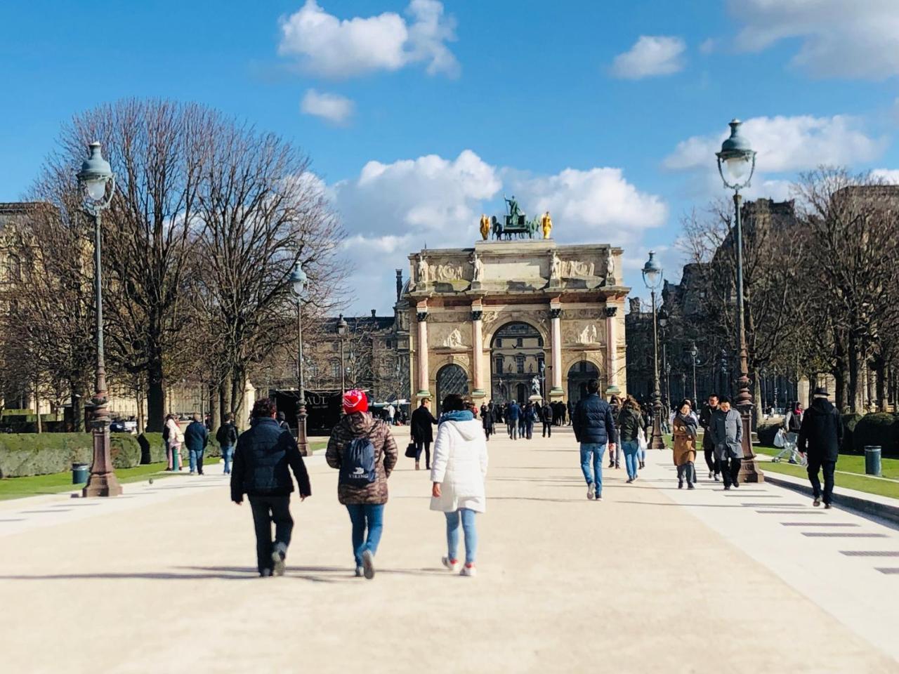 Arc De Triomphe - Foch Palace Paris Exteriör bild